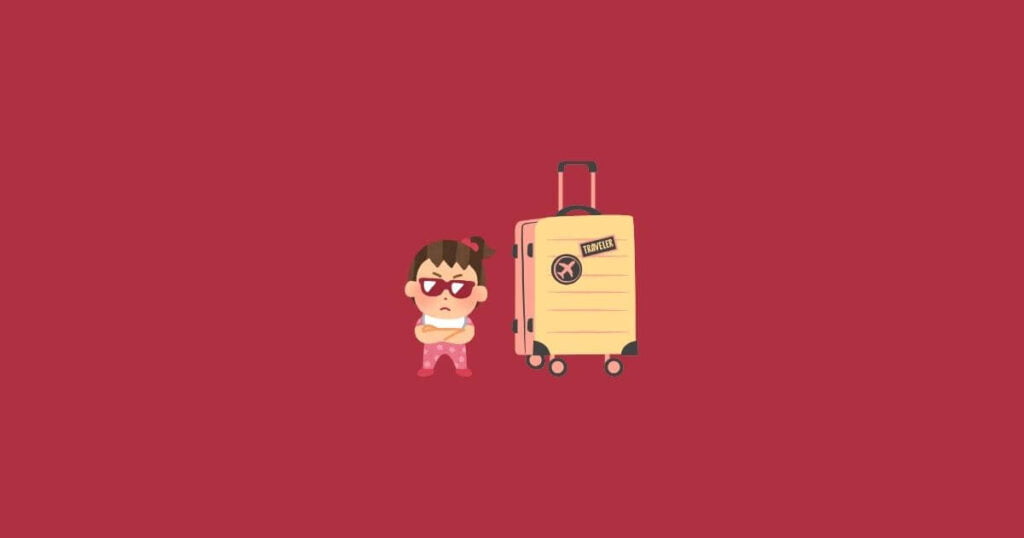 baby and toddler luggage